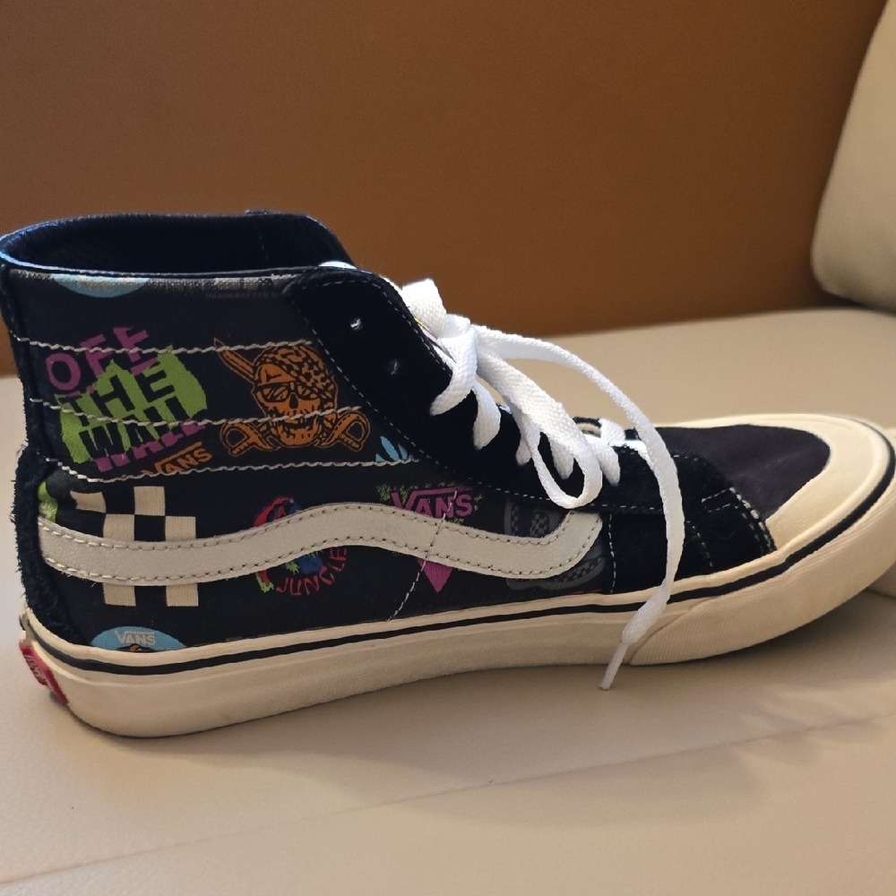 Vans SK8 Hi Decon Skate shoes V66 black unisex size 8.5 Men's, 10 Women… - Picture 12 of 15